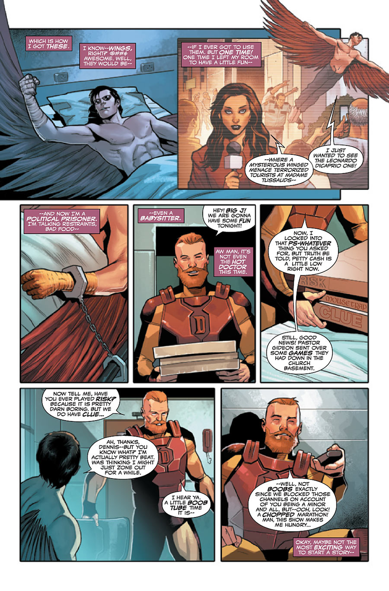 Illustration for article titled Marvel's New Falcon Is a Latino Falcon Man-Hybrid